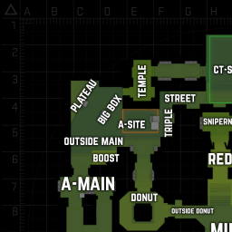 Ancient Map — Counter Strike 2 Interactive Map | GameMaps