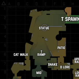 Cobblestone Map — Counter Strike: Global Offensive Interactive Map ...