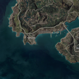 Erangel Map — PlayerUnknown's Battlegrounds (PUBG) Interactive Map ...