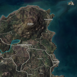 Erangal Erangel Map — PlayerUnknown's Battlegrounds (PUBG) Interactive Map ...