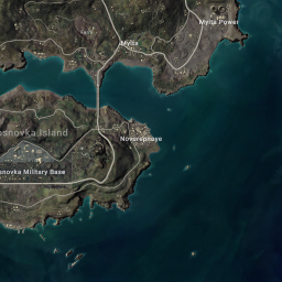 Erangel Map — PlayerUnknown's Battlegrounds (PUBG) Interactive Map ...