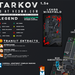 Streets 3d Map — Escape From Tarkov Interactive Map | GameMaps