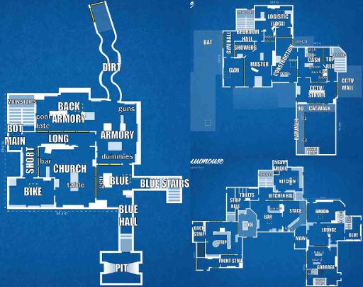 Rainbow Six Siege Interactive Maps With Name Bank